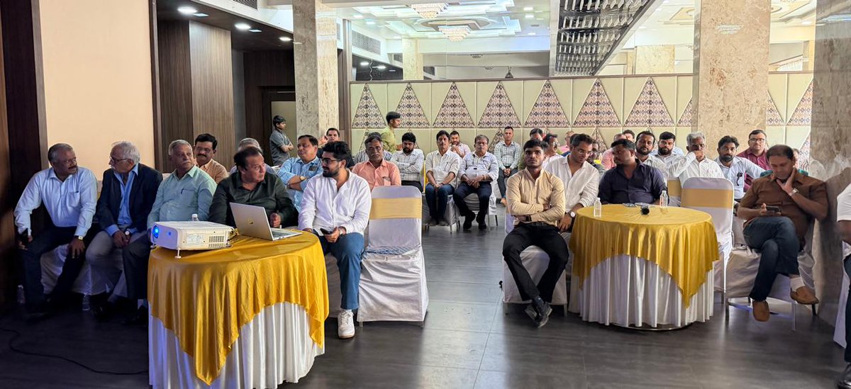 nsdca59782's tweet photo. NSDCA members met on 05.06.2026 to align depot-level procedures with the revised SOP. The discussion focused on operational challenges, documentation flow, payment verification and practical steps required for smooth implementation. As a core part of the EXIM trade ecosystem, Empty Container Depots remain united, resilient, and committed to aligning their systems with the agreed SOP to support smoother trade facilitation in Nhava Sheva.

#NSDCA #UnityEmpowermentResilience #NhavaSheva #OffDock #Logistics #ContainerDepot #MakeInIndia #MaritimeIndia #ExportImport #AtmanirbharBharat #Employment
