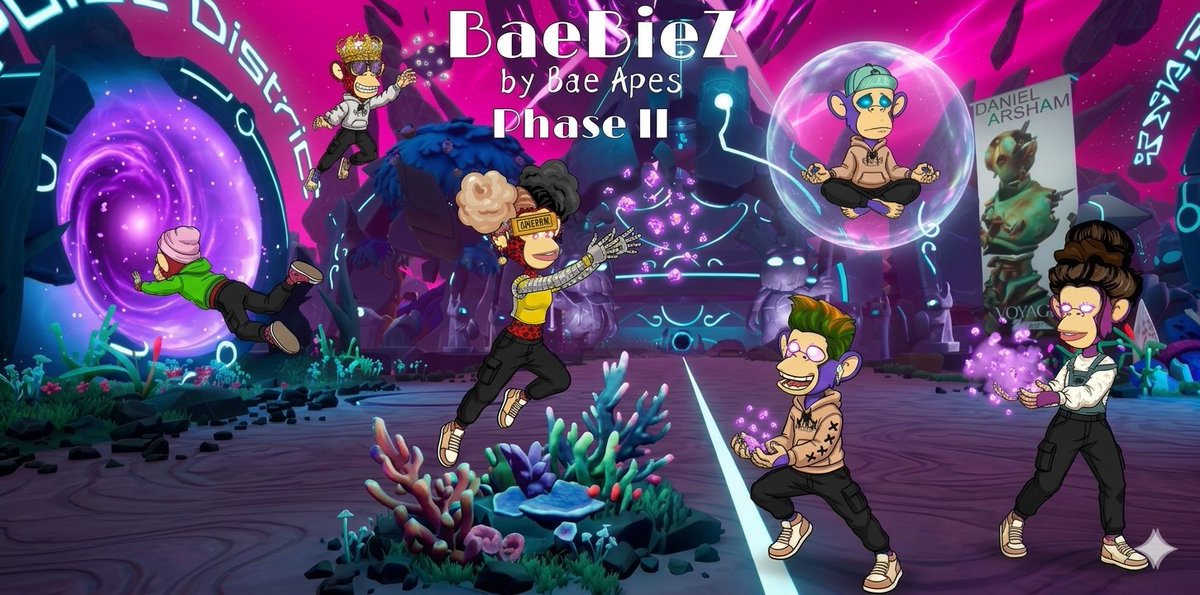 Momma_Musee's tweet photo. The foundation is laid @BaeApes , and the next chapter is locking in. Phase II is on the horizon, and the Avatars are preparing to step into the @OthersideMeta. 🌌

This isn’t just a drop; it’s the evolution of your identity in the open metaverse. We are building for the long haul, and momentum is shifting.

Turn your notifications ON. You won't want to miss what's coming next . ⚡️

 #Othersidemeta #PhaseII #apechain