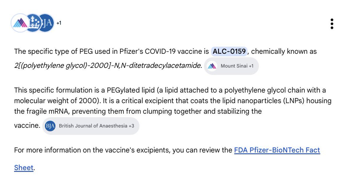 FastenedDude's tweet photo. @KlapprothKay Jeder mit Verstand wird kein 2000 mmol Polyethyleneglycol (PEG) bei kardiovaskulären Problemen spritzen, was Bestandteil der mRNA Impfungen ist. 
Zur Behandlung sind eigentlich nur PEG mit mmol 300 und 400 zugelassen. (Vorbereitung Chemo, weil  osmotisch) https://t.co/nq6xtqedOE