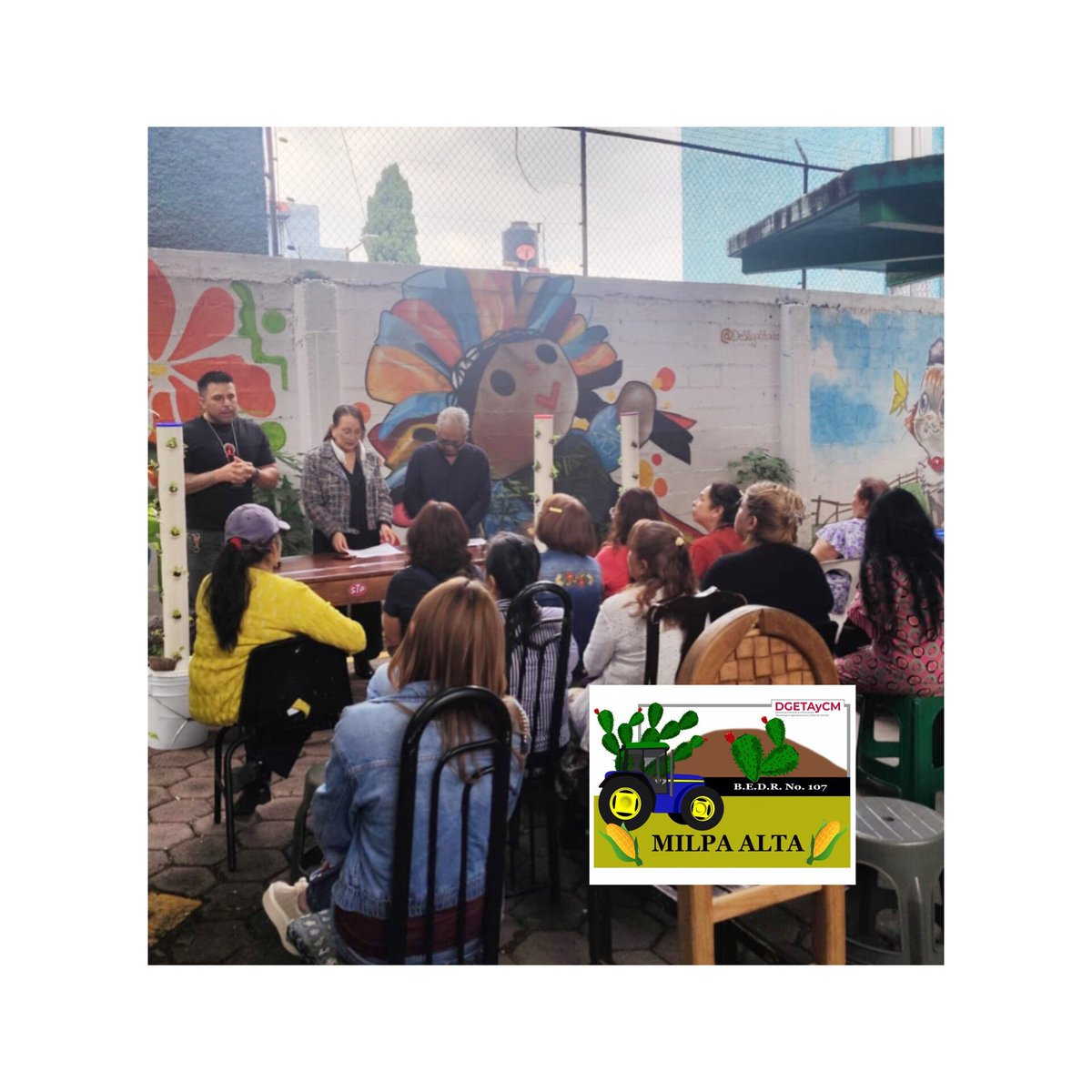 107Brigada's tweet photo. Clausura del curso "Producción de plantas en hidroponía" impartido en Apatlaco

Agradecemos el apoyo de la Responsable del Módulo de Participación Ciudadana y su equipo.
#DGETAyCM #somosdgetaycm #Agricola 
@DGETAyCMOFICIAL @dgetaycmedomex https://t.co/vXEfzoW9hP
