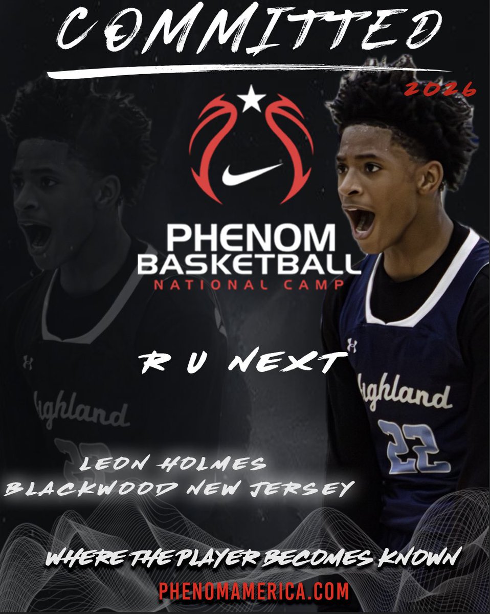 PhenomAmerica's tweet photo. Phenom Basketball is excited to announce that Leon Holmes from time Blackwood, NJ will be attending the 2026 Phenom National Camp in Orange County, California
.
.
#wheretheplayerbecomesknown
#PhenomAmerica #PhenomNationalCamp #Phenom150 #jrphenomcamp https://t.co/kt3l11TQQv