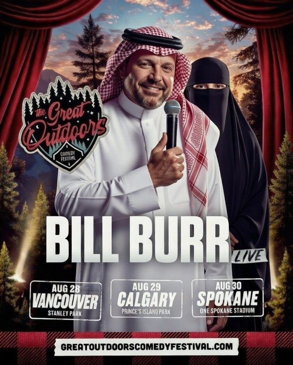 Johnj5v6's tweet photo. @billburr @allthingscomedy https://t.co/VATxHFF6by