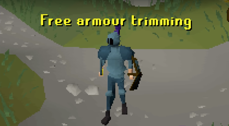 castlearena's tweet photo. @dom_lucre they offered to trim his armour https://t.co/ct1ncT63OV