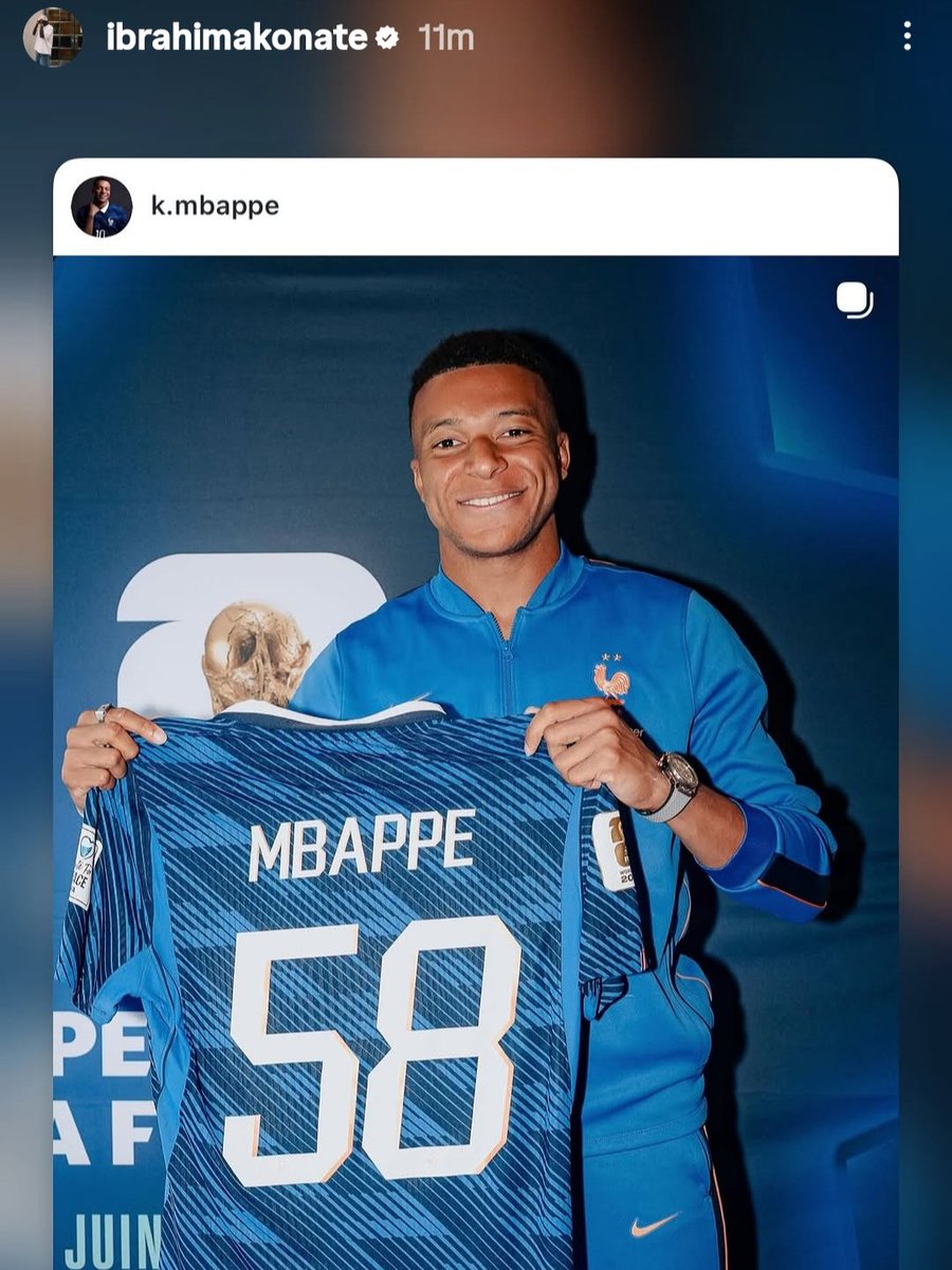 MadridXtra's tweet photo. Ibrahima Konate on IG. 🇫🇷🤍 https://t.co/0fwZitHoMn