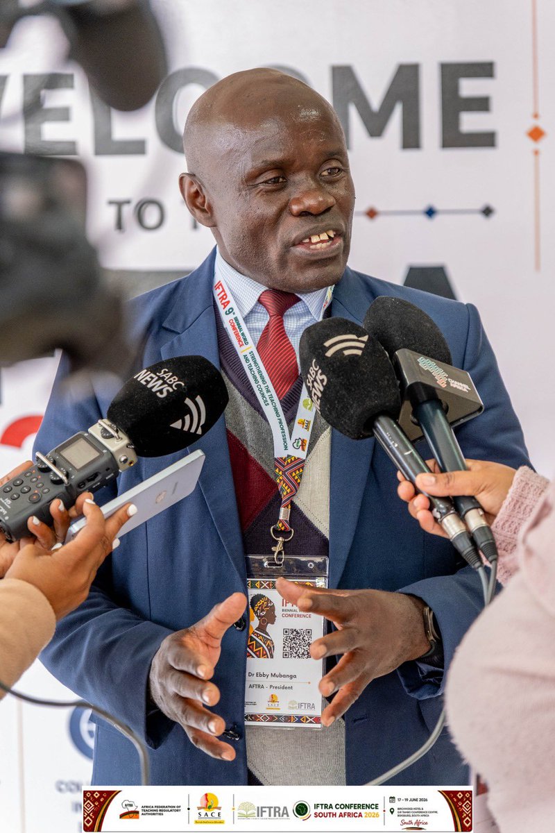 SACE9's tweet photo. [Watch] - 

SACE interviews convened with SABC and Channel Africa during the official opening of the IFTRA 9th Biennial World Conference currently taking place at Birchwood hotel, Boksburg (17-19 June 2026).

Click below link to catch highlights - 

https://t.co/2jsf3D64fa https://t.co/vebmyXmd3J