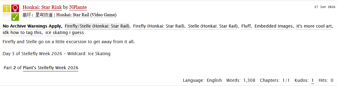 BeezPlant's tweet photo. surprise, i wrote another fic with Griz 😊 hope you enjoy both art and writing.

https://t.co/aiuz24ydOB

#Stellefly #StelleflyWeek https://t.co/LYbbYZ2XiB