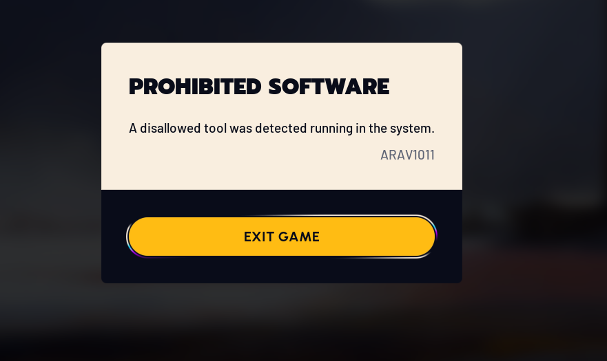 V421E's tweet photo. @ARCRaidersGame @iam8bit Can someone explain to me what this error is? For context I'm playing from Bazzite OS and never had any issues until now. https://t.co/L3U8dPdfSy