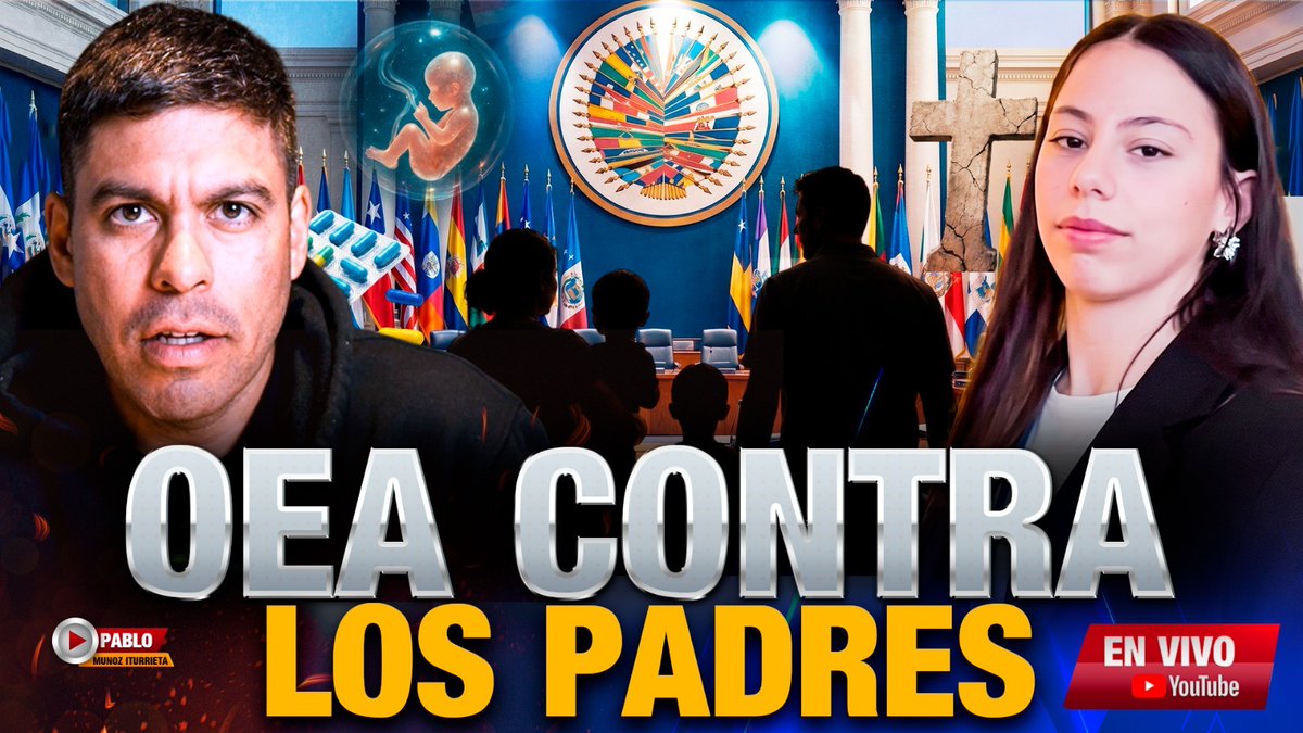 PMunozIturrieta's tweet photo. 🚨URGENTE: La OEA quiere decirte cómo criar a tus hijos, y ha construido todo un sistema burocrático para silenciar a cualquiera que se interponga en su camino.

https://t.co/amb9MUcwhH https://t.co/R2EzvVH6ma