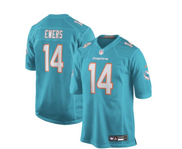 Cam3ronSparks's tweet photo. When it comes to a Miami Dolphins jersey, the shade of Aqua matters #PhinsUp https://t.co/I9tk2AsYaj