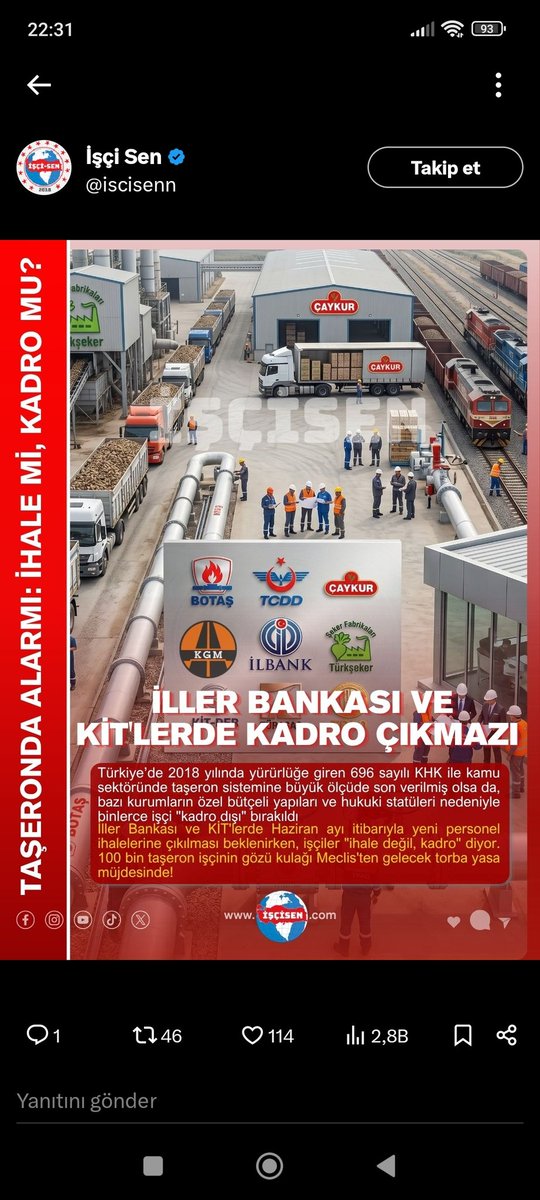 Gentleman_KK's tweet photo. @csbgovtr @eyyupkarahantr @isikhanvedat @murat_kurum @RTErdogan @fethigurer https://t.co/t6ydUdukvj