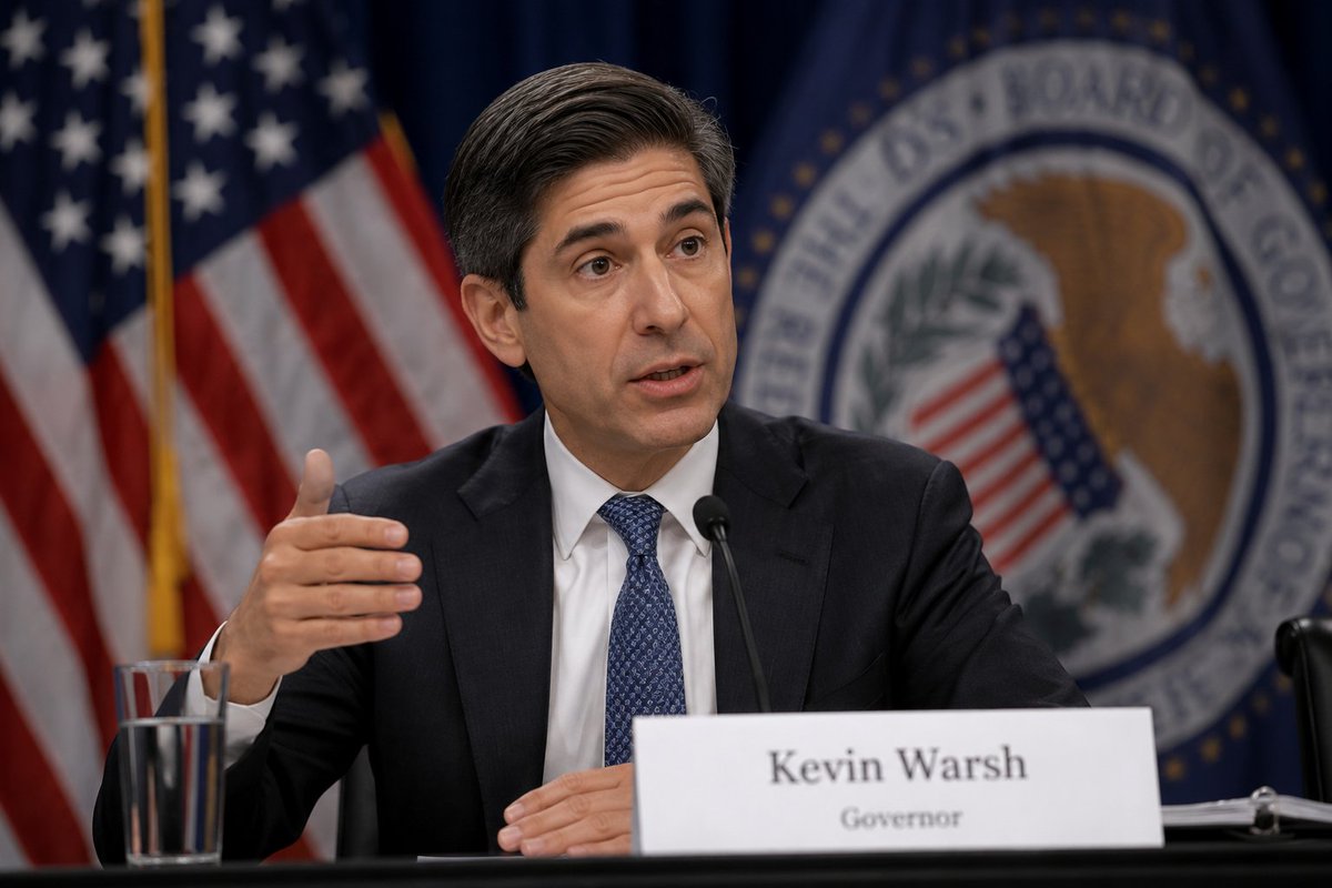Intarro_real's tweet photo. Markets panicked, but after listening to Warsh, it wasn't as bad as many expected.
Inflation remains a problem, but I didn't hear "rate hikes are coming tomorrow."
Looks more like "wait for the data" than "crush the markets."
What's your take?🤔  #fed https://t.co/xjNUyLFz9b