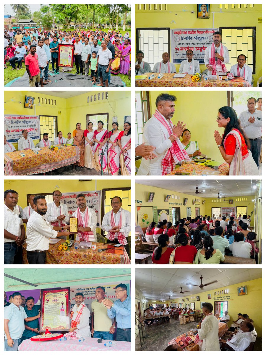 RKurmiOfficial's tweet photo. Serving the people of Mariani is my life's greatest privilege! 🙏 Deeply moved by the special felicitation program organized by the #ACMS Primary Committee and the public of Naginijan TE today, honoring my journey as your 6-time elected MLA. This milestone belongs entirely to your unwavering trust. I remain forever dedicated to your service! ❤️🤝 #AmarMariani #PublicTrust #Assam