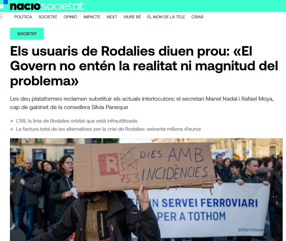 Terra_Futur's tweet photo. La Generalitat del PSC només sap vendre fum: linies Orbitals que mai es faran, i tot promeses, però són incapaços de solucionar els problemes del dia a dia. https://t.co/PrHXHwUQMa