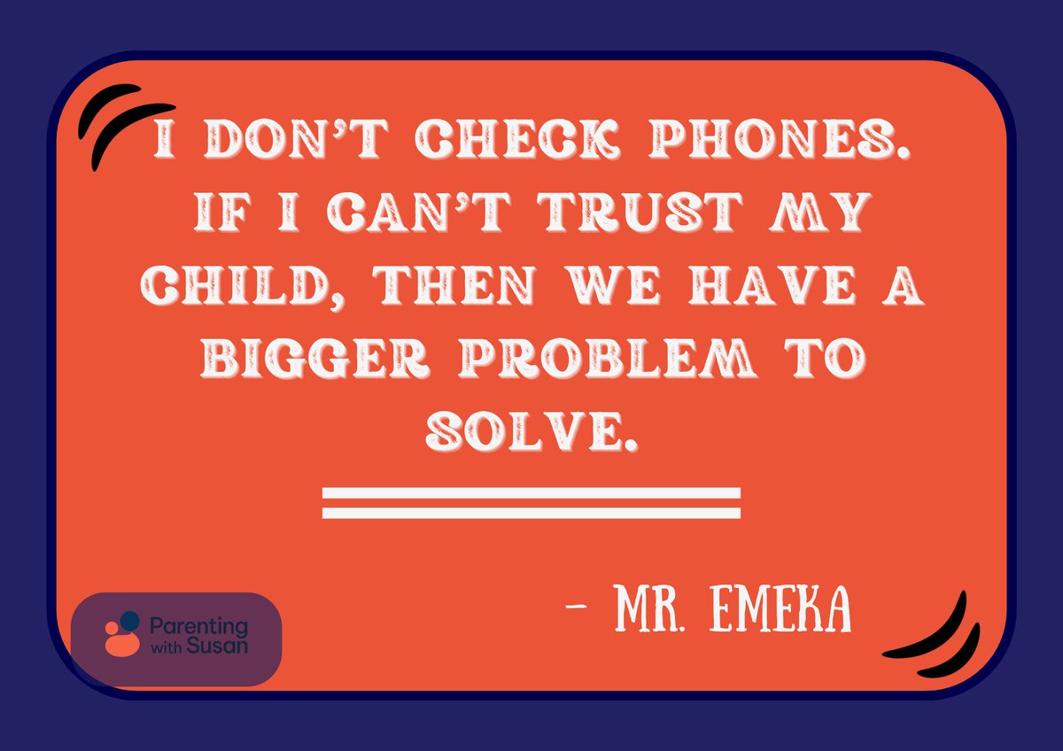 ParentWithSusan's tweet photo. A worried parent. A secretive teenager. A phone nobody is sure should be checked.

What would you do first: check, talk, wait, or something else?

👇 Tell us why.

#Parenting #TeenParenting #ParentingCommunity https://t.co/0uHKZKPUF0