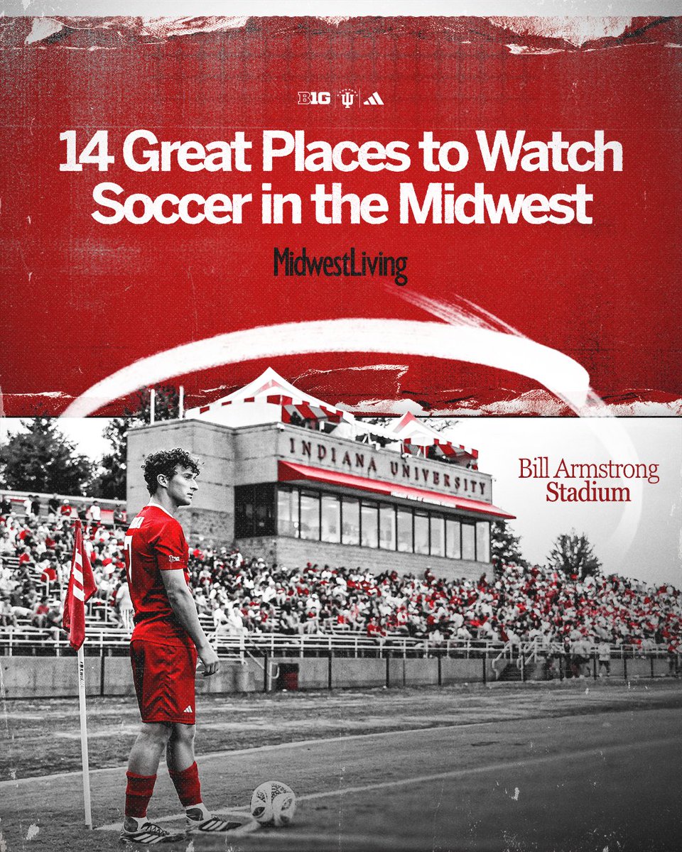 IndianaMSOC's tweet photo. Our Indiana home.

One of two college fields featured among Midwest Living's favorite soccer venues. https://t.co/sxQjivGbB0