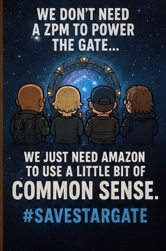 fee_sebastien's tweet photo. #SaveStargate https://t.co/gz7jmJvB1Z
