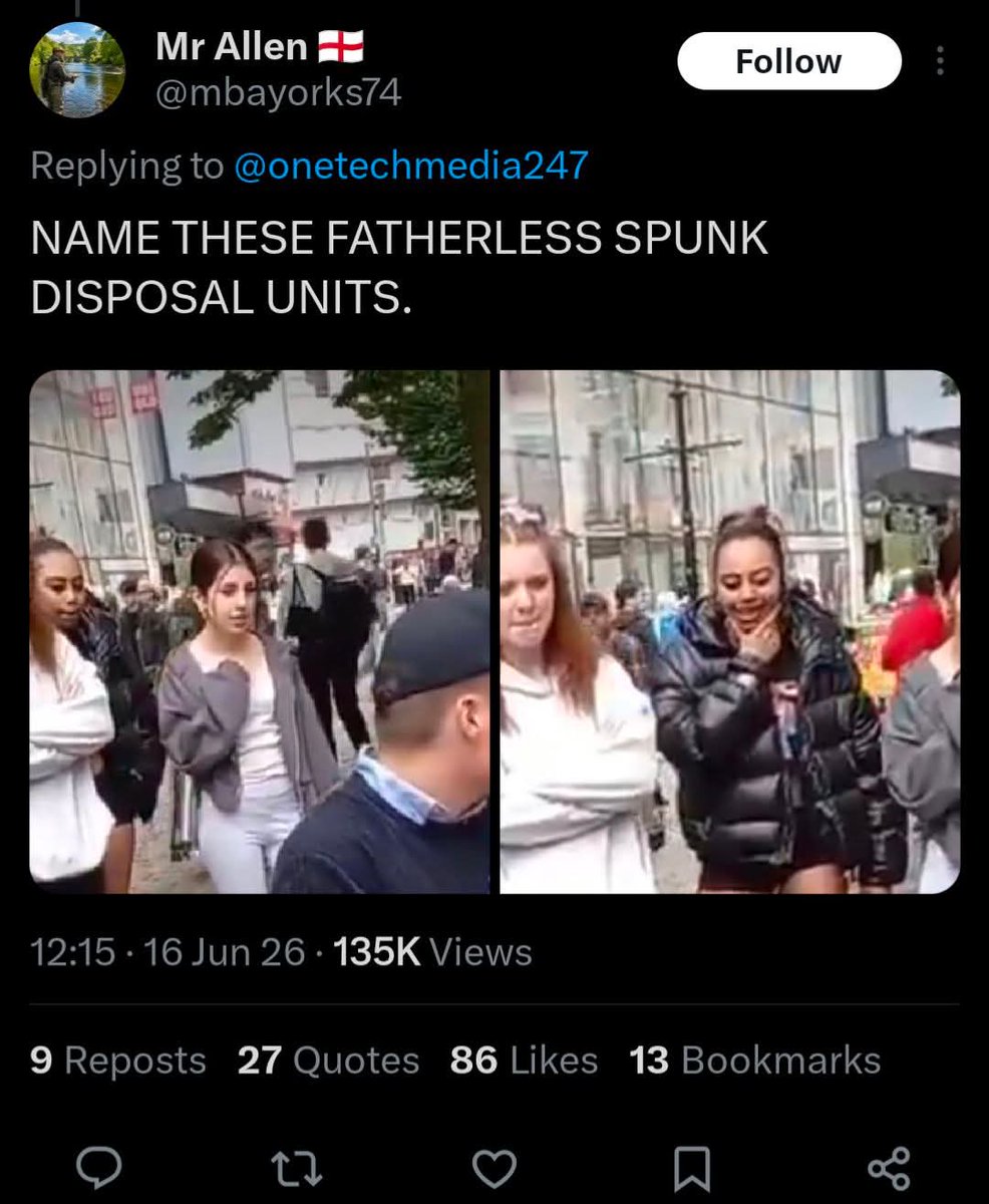 Nikkybottomley's tweet photo. @officialsammyuk You're a nonce yourself.
Calling children spunk disposal units, absolute nonce behaviour https://t.co/FkQbmZCWhn