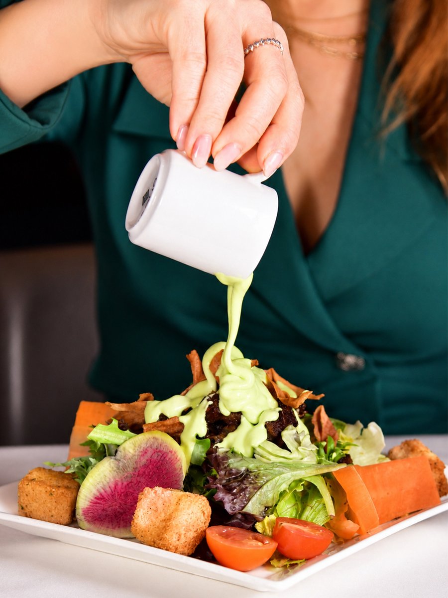 Del_Friscos's tweet photo. A little greens before the main event. 🥗 https://t.co/48akrkiRo3
