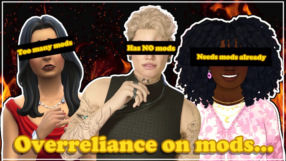 LordressDragoon's tweet photo. So, I made a video that might make simmers mad, but it needs to be said!

https://t.co/WZ8vtBbi4d https://t.co/yH1e6es18P