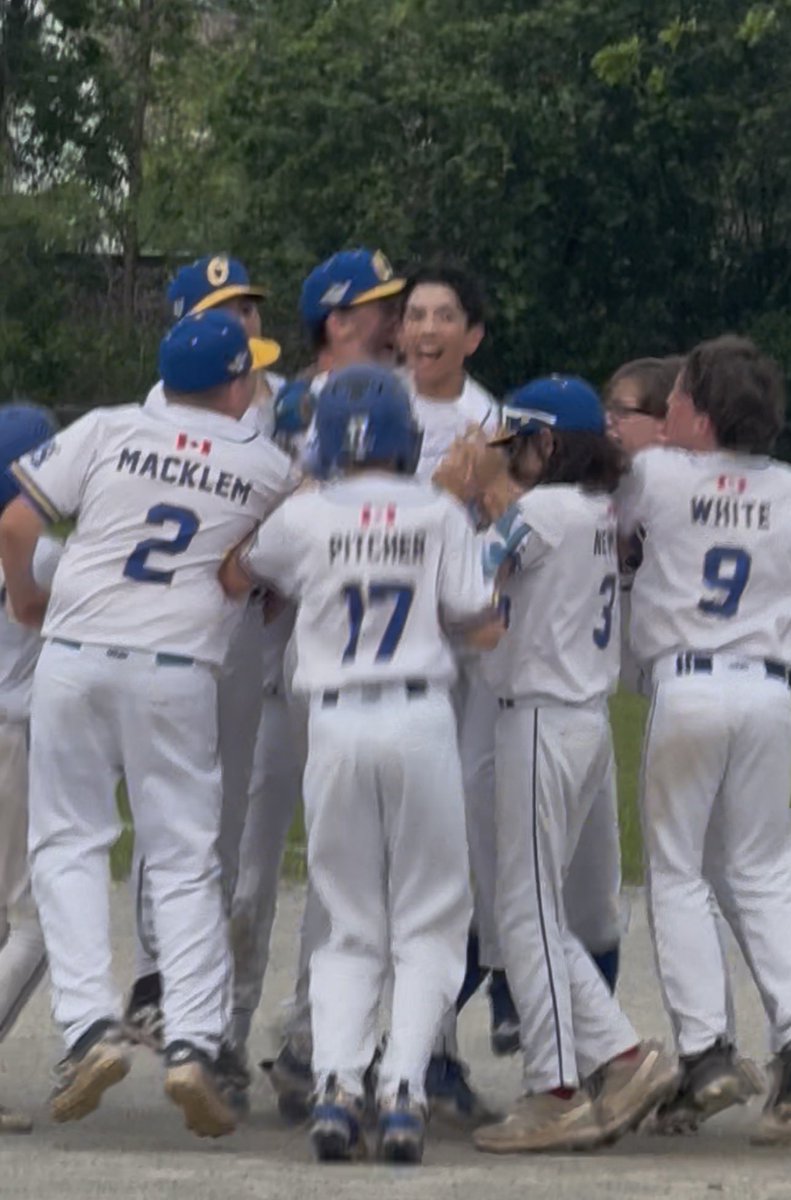 WeAreDJDaddy's tweet photo. @BaseballOntario This is what a walkoff looks like… https://t.co/ovqPhWCYj7