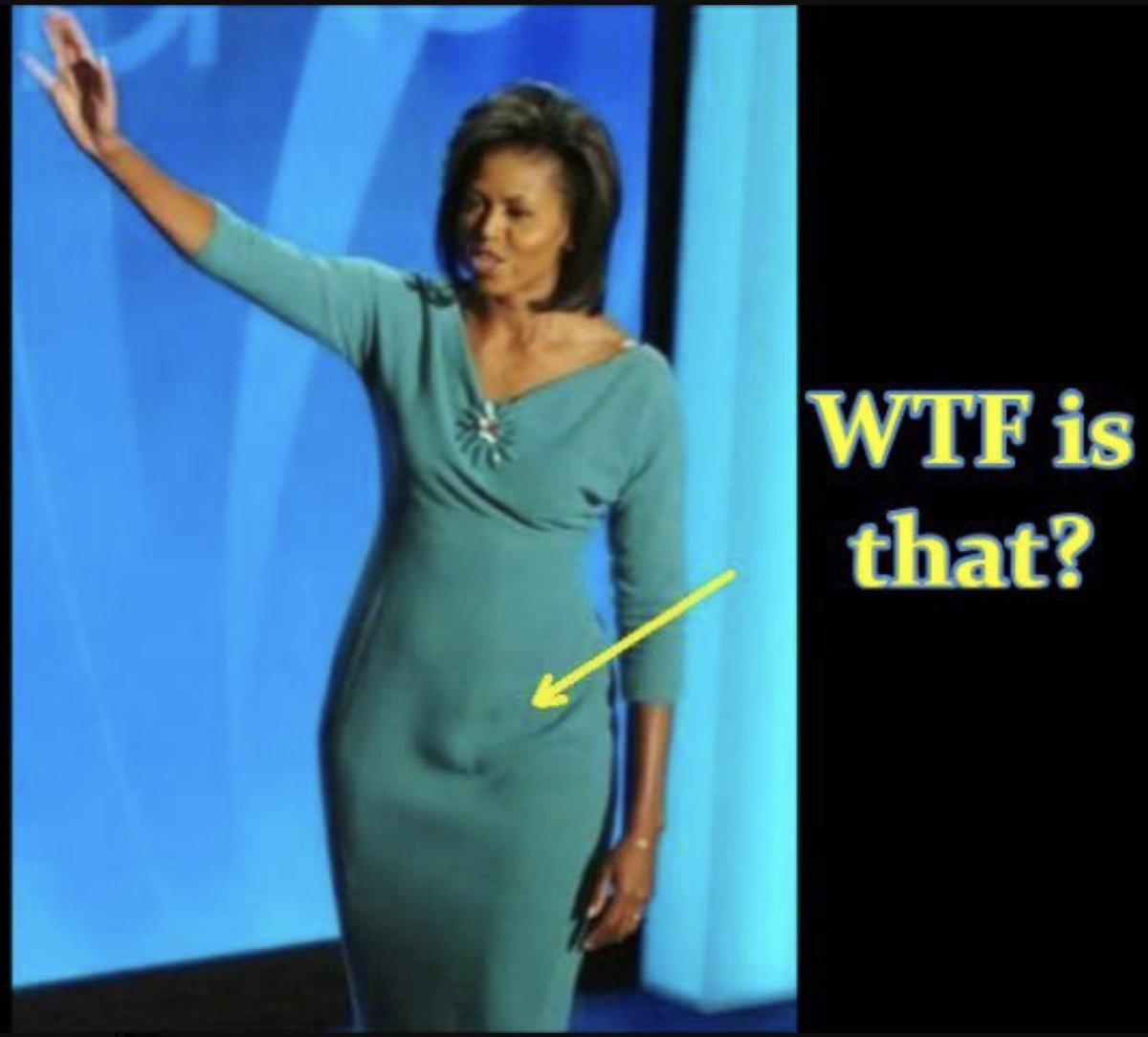 cdaga8's tweet photo. @Josh_HokitUFC Why is Josh Hokit calling Michelle Obama "a man" disrespectful? Is Michelle a man? Is this picture AI? Is deceiving an entire world as First Lady disrespectful? Is Candace Owens calling "Brigitte Macron a man" also disrespectful? https://t.co/dGGYOI8MxP https://t.co/yp1LKr74ZS
