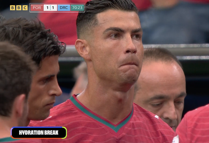 ManUtd_View_'s tweet photo. Zlatan Ibrahimovic on Ronaldo perfomance:
"When I saw Ronaldo against DR Congo... poor, very poor. He was slowing Portugal down like an old car with no engine. Portugal doesn't need him anymore. They have players who can run, who can finish, who can win. Ronaldo is still thinking he's the king, but the game has moved on. Zlatan would have finished that match in the first half with four goals. Simple as that." 
#worldcup2026 #zlatanibrahimovic #ronaldo #portugal #drcongo