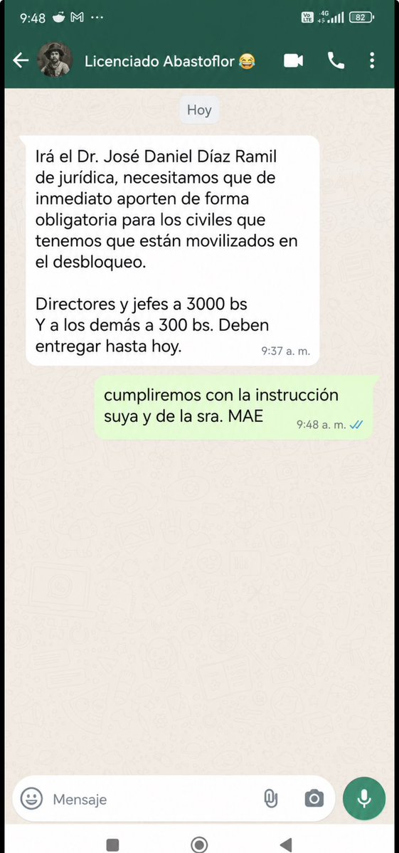 Boliviana1996's tweet photo. Acaban de pasar esto de una institución pública. Si alguien puede averiguar de dónde específicamente es. Claramente son pagos para la resistencia cochala, cruceñistq y  crédito de La Paz. #urgente @reddtvoficial @MARKA28862497 @noticiasfides @elinforman_t @SusanaBejarano https://t.co/n6dR0rg5fz