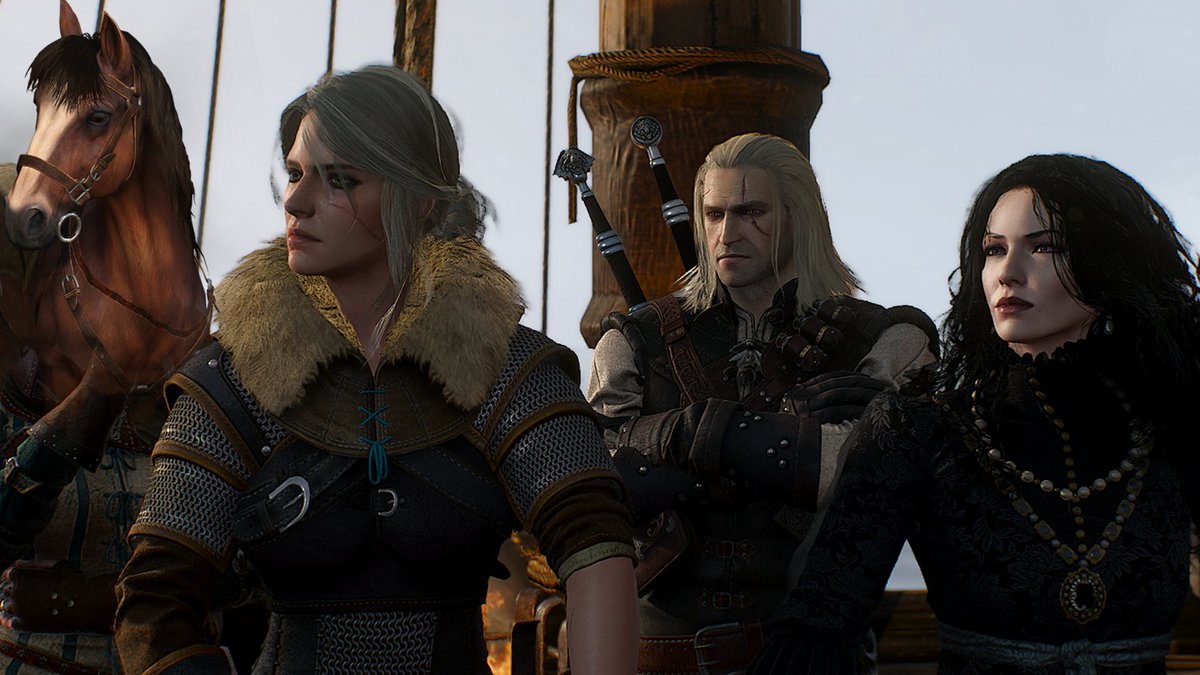 Kahzun_'s tweet photo. Geralt most important women. 

The Witcher 3 Wild Hunt 🎮 https://t.co/cDAKEK7Phk