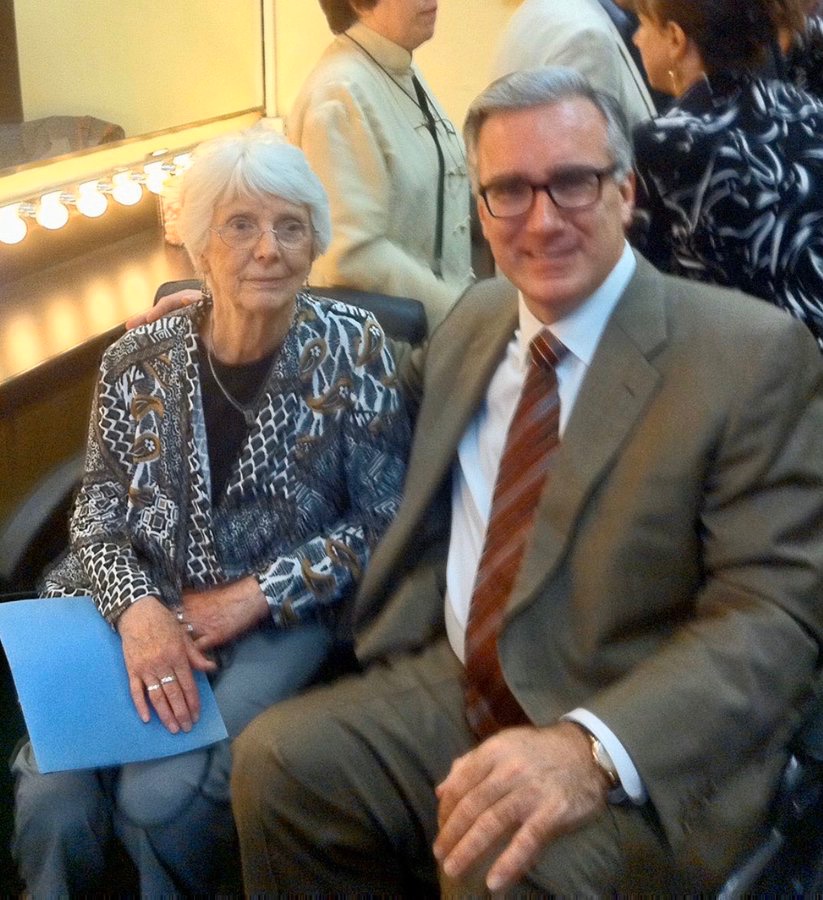 KeithOlbermann's tweet photo. A great and vital person, a great and vital link to America's most versatile humorist, and a great friend #RIP https://t.co/gvsArnj0y4
