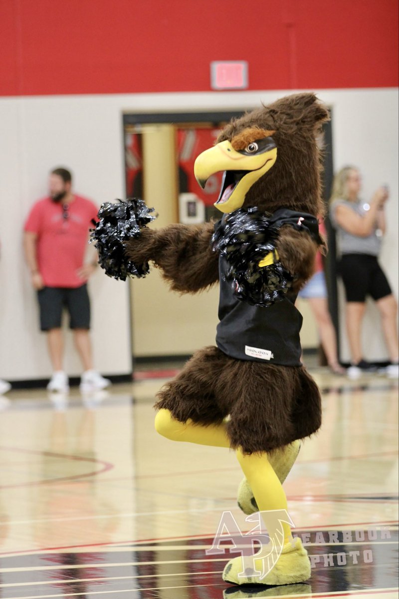 APFalconFB's tweet photo. Happy National Mascots Day from Freddie the Falcon!!! #RedPride #WhereYaFrom #FN5GL @TMobile https://t.co/6LJY8QRqP5