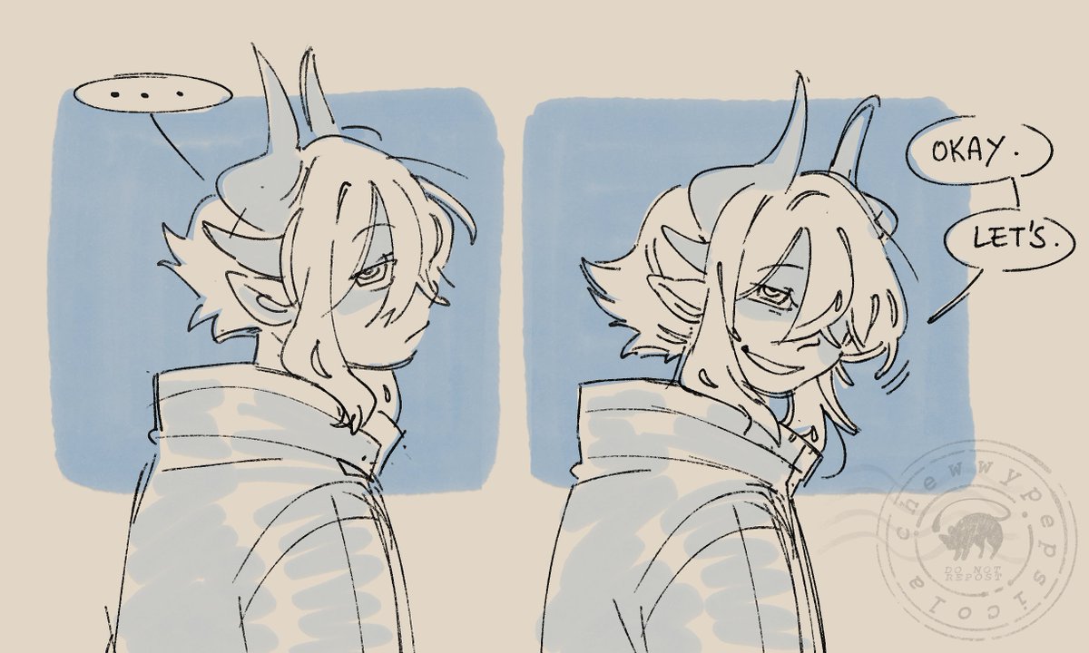 chewwypepsicola's tweet photo. [may ! ocs ] how to not introduce yourself to people if you wanna make friends https://t.co/kjm2xvRVSW