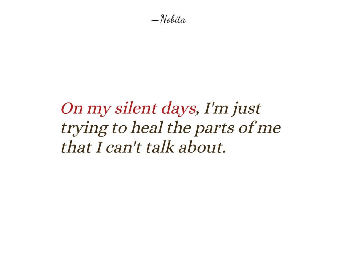 quotetoponder's tweet photo. On my silent days... https://t.co/8ysd8EU97F