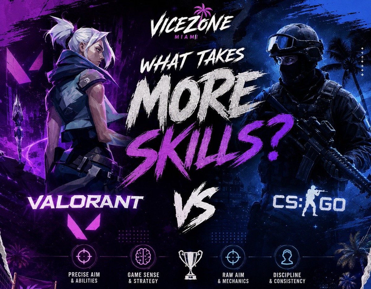ViceZonegg's tweet photo. Which Game takes more skill? 👀 https://t.co/DghNKQMswd