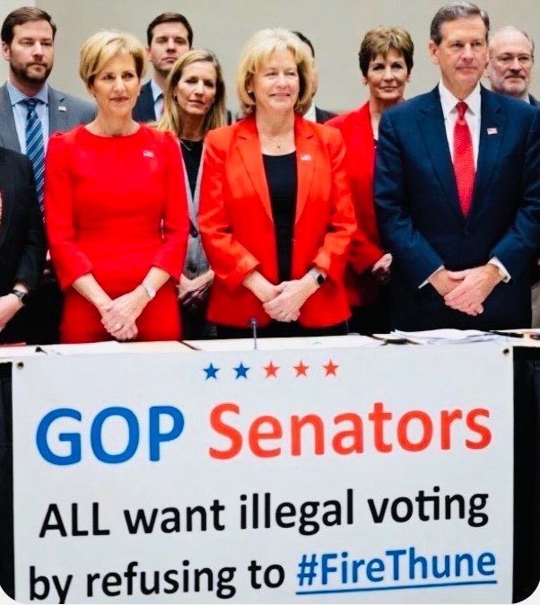 407Lisa's tweet photo. @LeaderJohnThune PASS THE SAVE ACT OR RESIGN!!!! https://t.co/7TXr1R1YnK