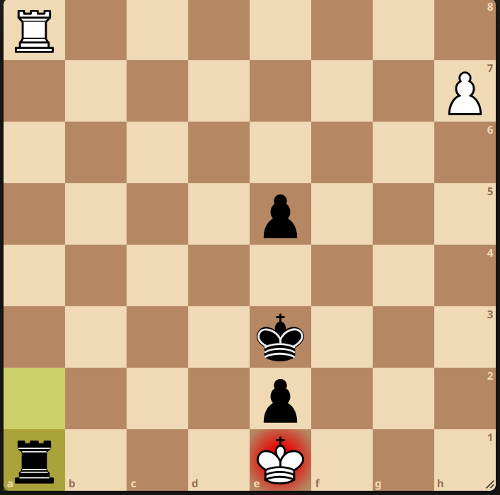 integer_soup's tweet photo. @LeonelHern37 @ImShahinyan Can't tell if you're trolling or not so let's find out
It's not checkmate because the white  rook is on a8. It's check and the white rook can capture. This is what the board looks like after White plays Ra8 and instead of capturing, black plays Ra1 https://t.co/ovBZBc3uZp