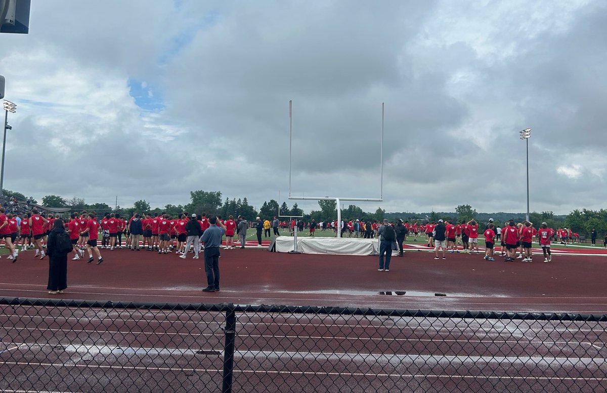 OJW_Scouting's tweet photo. Over 800, yes, you read that right, have descended on @UWRFFootball 2026 @MNWI_MegaCamp Second Session of Skills! 

@PrepRedzone is pumped to be here. https://t.co/pB7TOIf4lX