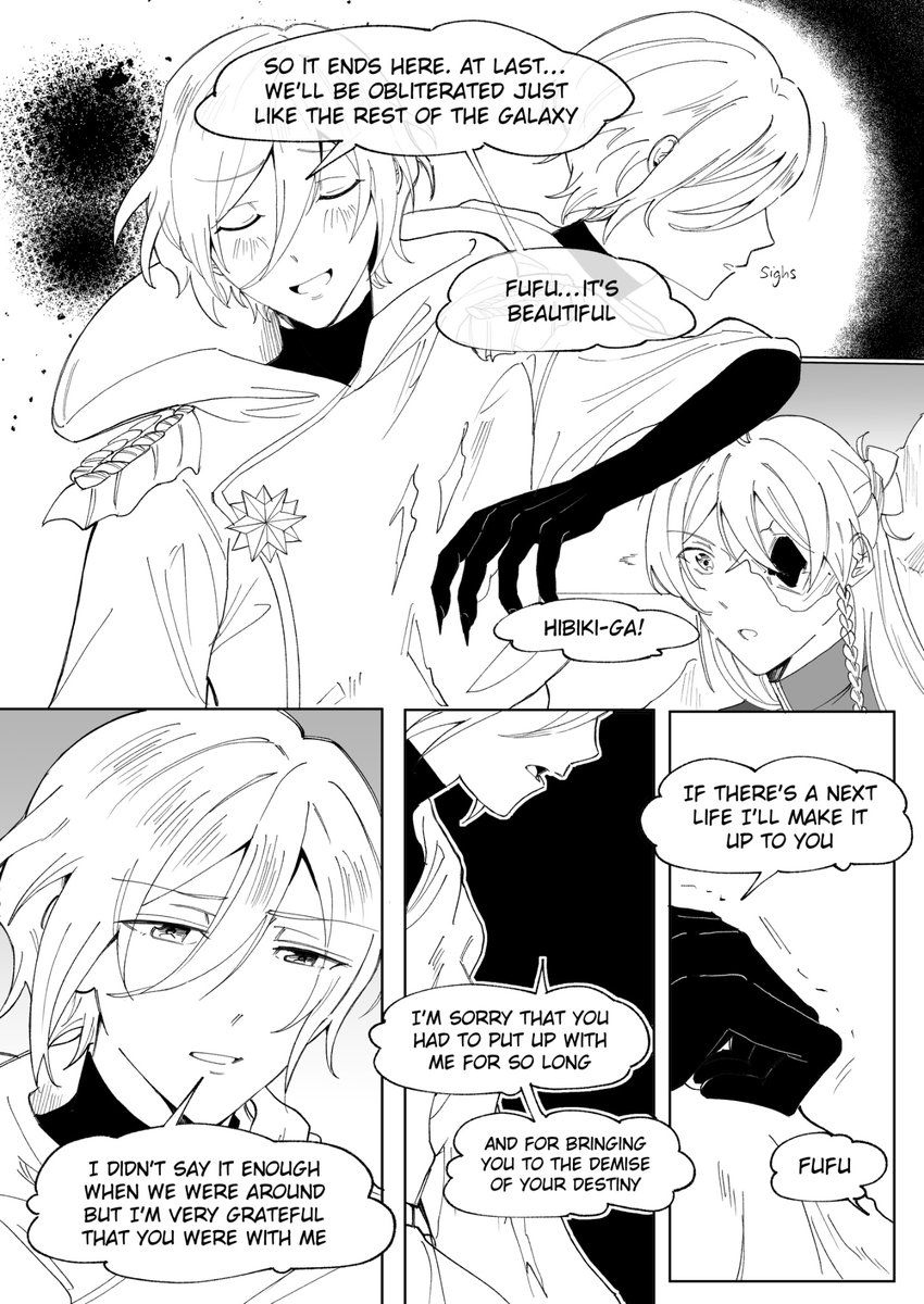 I redrew this Wataei comic I drew 5 years ago for practice. It’s a ...