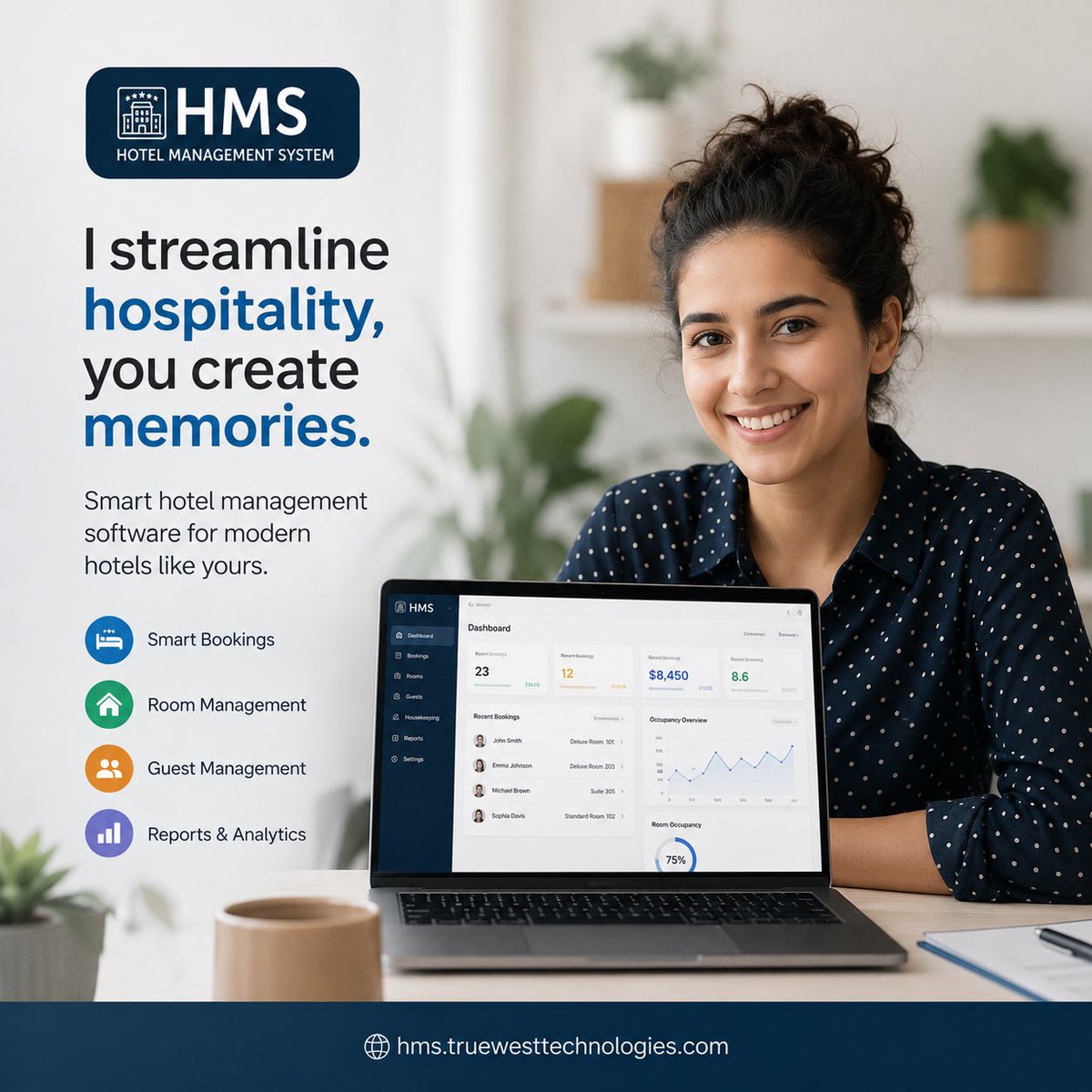 WissyTech's tweet photo. Building something exciting for the hospitality industry.
For the past few months, I've been working on a modern Hotel Management System designed to help hotels
Every feature is being built with real hotels in mind.
Launching soon
🌐 https://t.co/ePUFNUQBCP #SaaS #HotelManagement https://t.co/5uStL8fRpp