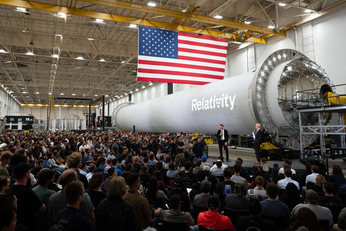 relativityspace's tweet photo. 💫 More missions. More science. More discovery. Today, we're launching the Interplanetary Sciences Program to advance deep space science missions through foundational technologies and payloads.

Proud to partner with @NASA , industry, and academic institutions on a science orbiter mission to Mars in 2028 for philanthropic customer.

What we discover belongs to everyone. All scientific data will be released to the world, fostering open collaboration.

Learn more: https://t.co/91Z2s2rogC