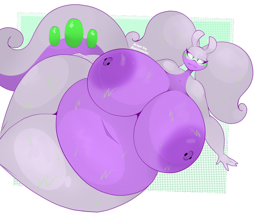 Raccoonuki's tweet photo. just... a Momma Goodra~ https://t.co/5QoPZDHtEt