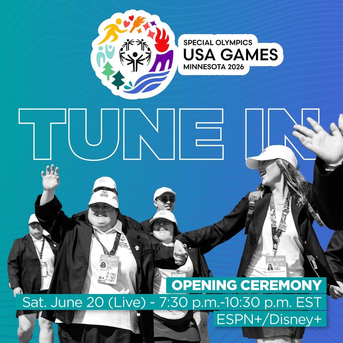 SONorCal's tweet photo. Go Team NorCal! 

Watch the @2026USAGames Opening Ceremony this Saturday beginning at 4:30 p.m. PT on ESPN+ and Disney+. Then look out for coverage throughout next week! https://t.co/sNtoFbAfP9