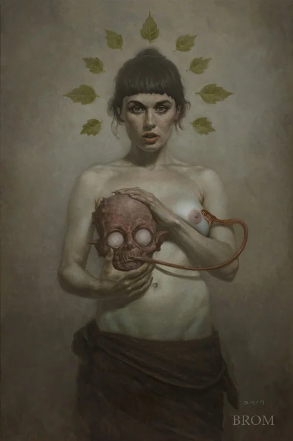 Me as Poison Ivy, by Brom 🖤 https://t.co/xNAbX0JsPB