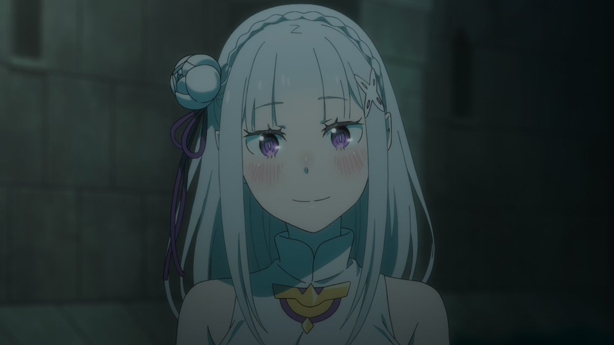 SamPuca_'s tweet photo. Emilia, who's whole life is crumbling, still has the determination to pull this Subaru out of all the darkness. Don't forget in her mind, there is no "next" time, this is very likely their end here. 

In the end, she does start breaking down, but man she deserves the world. EMT💜 https://t.co/JWbkHNNWcY