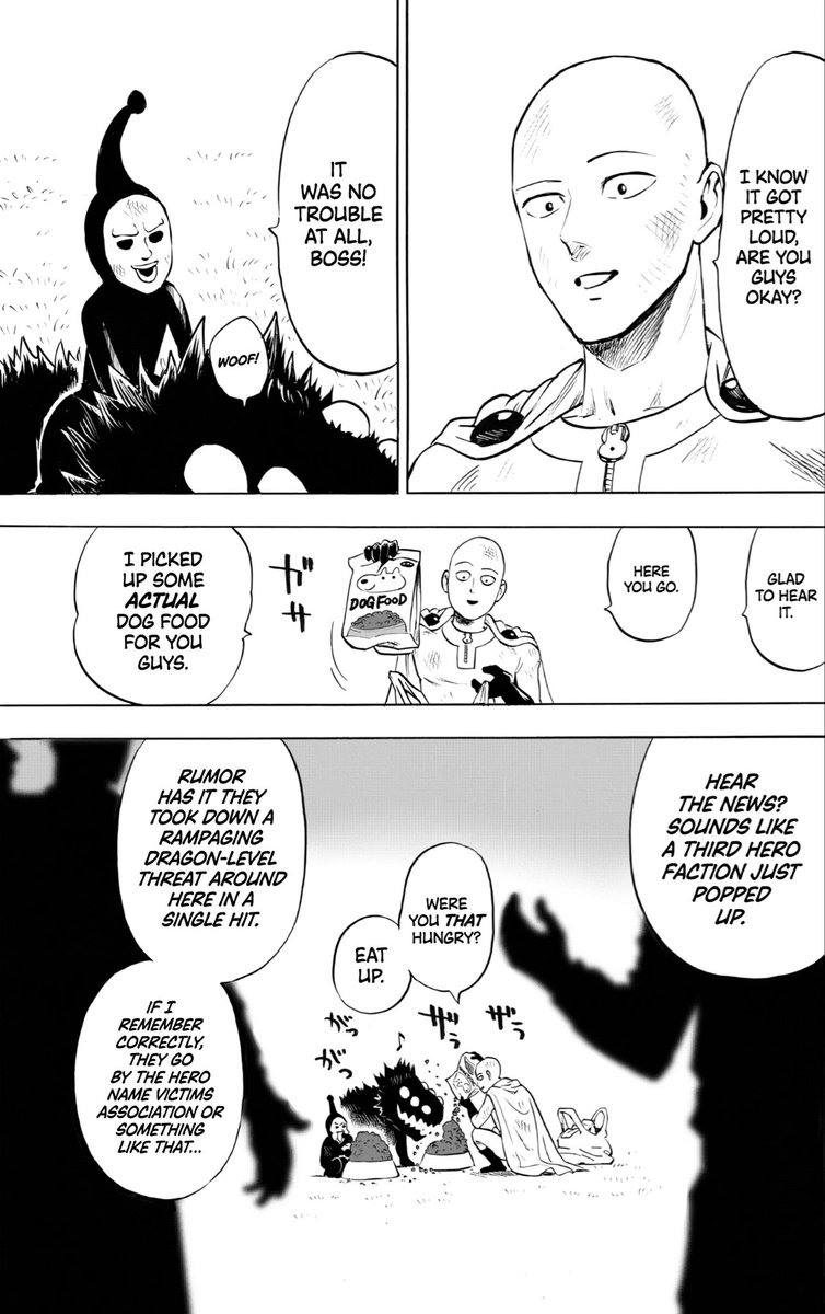 reformedtaferzz's tweet photo. Saitama’s dynamic with rover and sperm moving me more than his dynamic with genos 🤧🤧 https://t.co/fRmMxHncrs