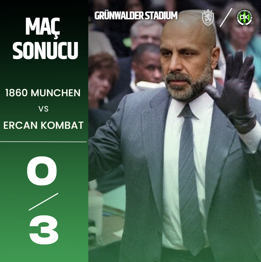 ercankombat's tweet photo. MAÇ SONUCU    
1860 0 - 3 OKEY https://t.co/61zmoUWtTu