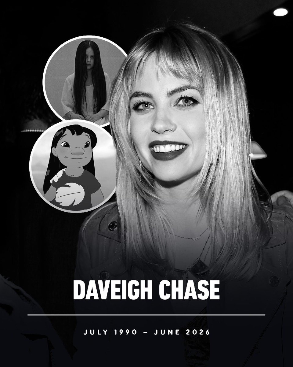 IGN's tweet photo. Best known for her iconic roles as Lilo in Lilo &amp; Stitch, Chihiro in Spirited Away, and Samara in The Ring, Daveigh Chase has died. She was 35. https://t.co/P36hVtZUg4