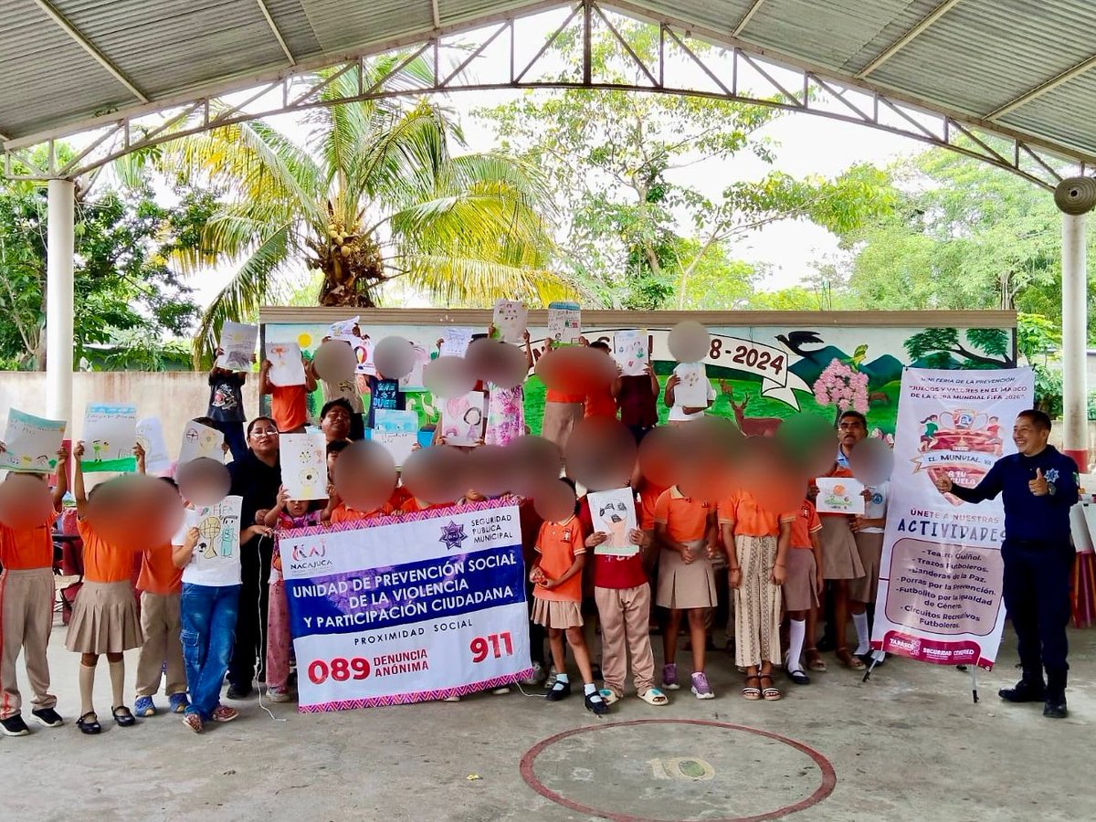 SSPCTabasco's tweet photo. 🤝🕊️ SSPC y Unidades Municipales de Prevención Social fortalecen la Cultura de Paz en comunidades y escuelas de Tabasco

#SspcTabascoAvanzoSeguro
#GobiernoDelPueblo #CulturaDePaz #PrevenciónSocial #SSPC #CENEPRED #UnidadesMunicipales 

https://t.co/VfYxNtGF4k https://t.co/BBBaGdqesA