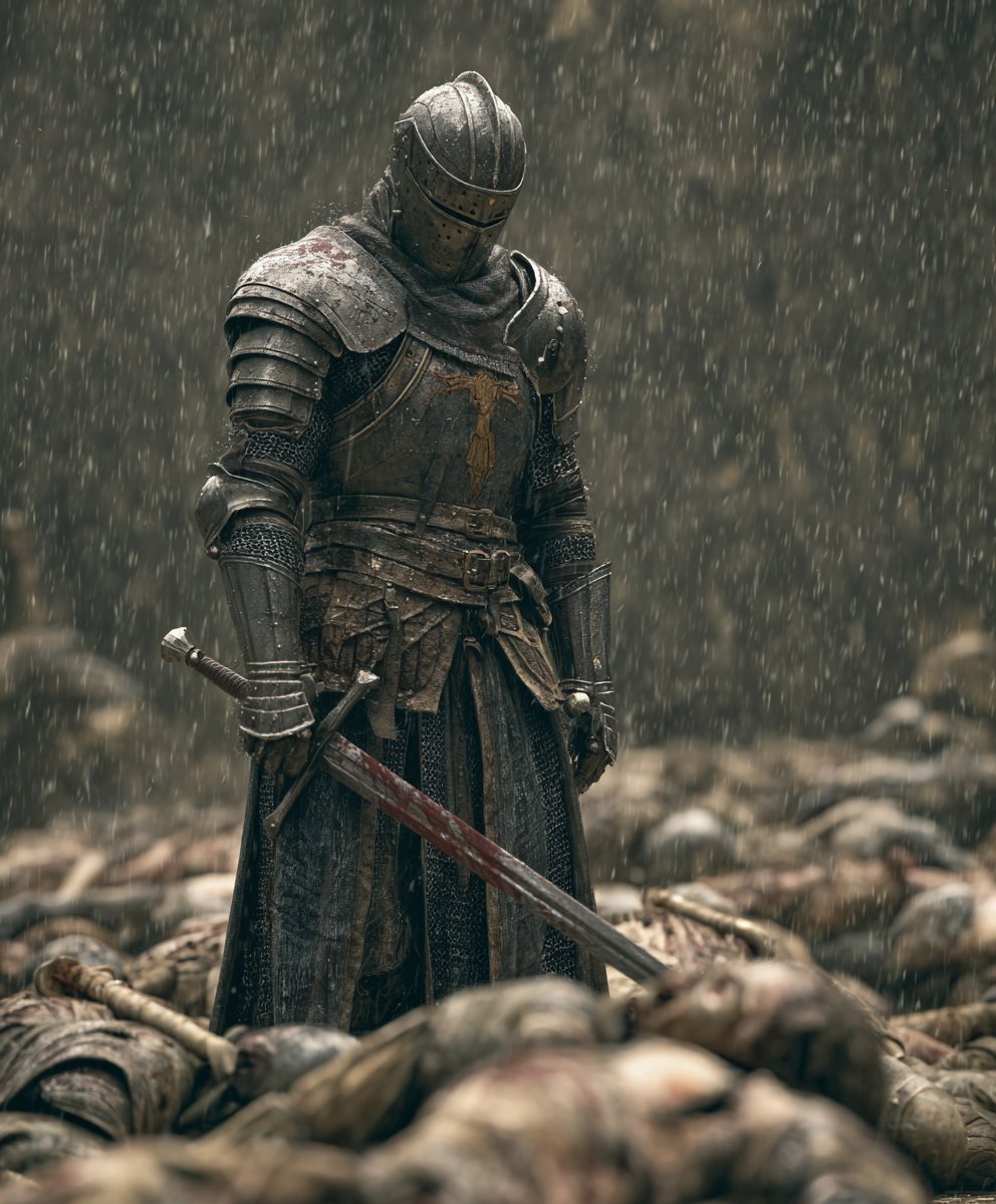 KnightWorld's tweet photo. "The greatest battle is the one a person fights against their own doubts." https://t.co/PQ9z8I77qN