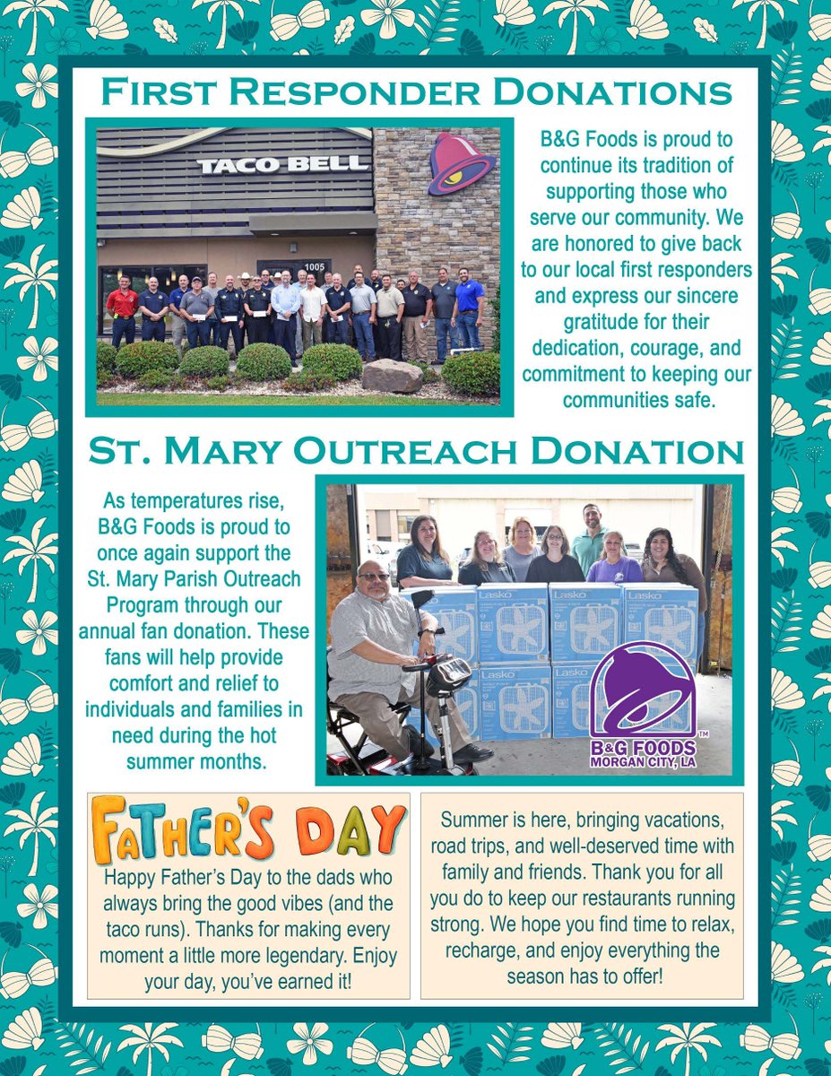BG_Foods's tweet photo. June's Newsletter Part 1 https://t.co/LSmOxC2qUJ