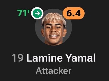 TLMishim's tweet photo. Yamal at 20min            Penaldo at 90 min with extra time https://t.co/TSqhwh4yA4